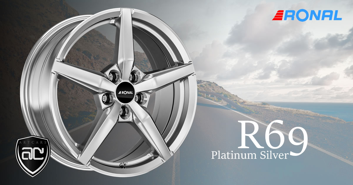 Ronal R69 Platinum Silver