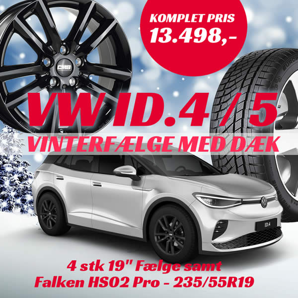 VW ID.4/5 - CMS C27 Sort med Falken HS02 Pro